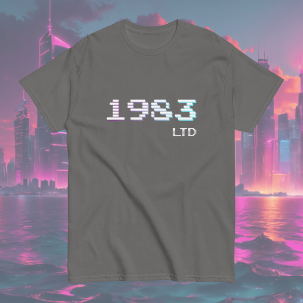 men classic tee charcoal