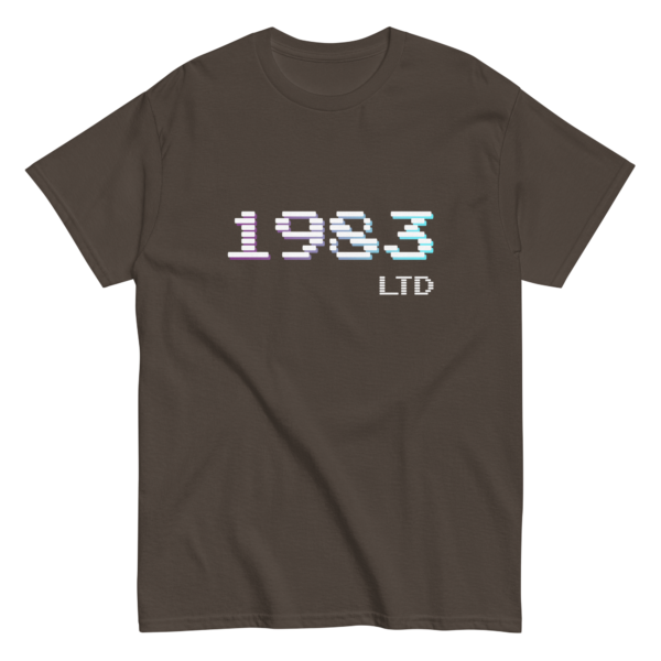 men classic tee dark chocolate