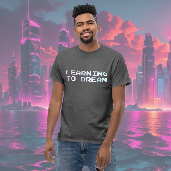 men classic tee dark heather