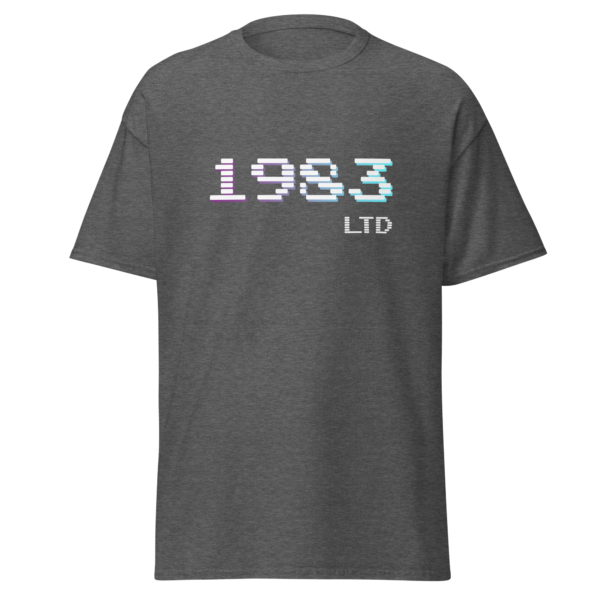 men classic tee dark heather