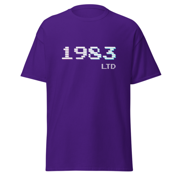 men classic tee purple