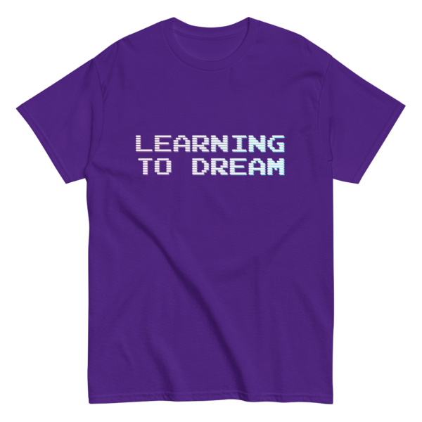 men classic tee Purple
